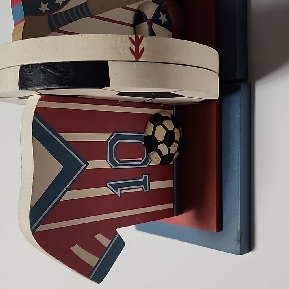 Soccer/ Baseball bookends